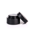 50ml black Round Cosmetic Container PET Plastic Jar